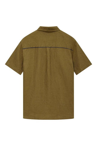 DINGWALLS - Linen Shirt Khaki