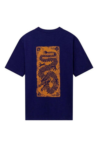 DRAGON - GOTS Organic Cotton Tee Navy