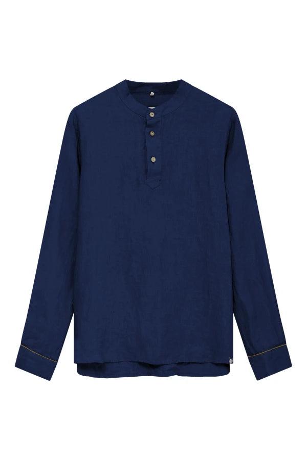 ELIJAH - Linen Top Navy