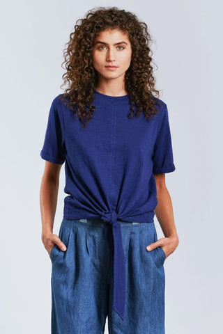 ANISA - GOTS Organic Cotton Top Navy