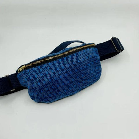 Sac banane Kachin bleu roi