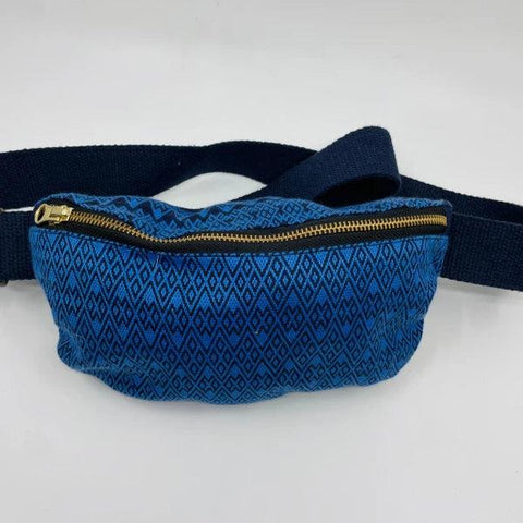 Sac banane Kachin bleu roi