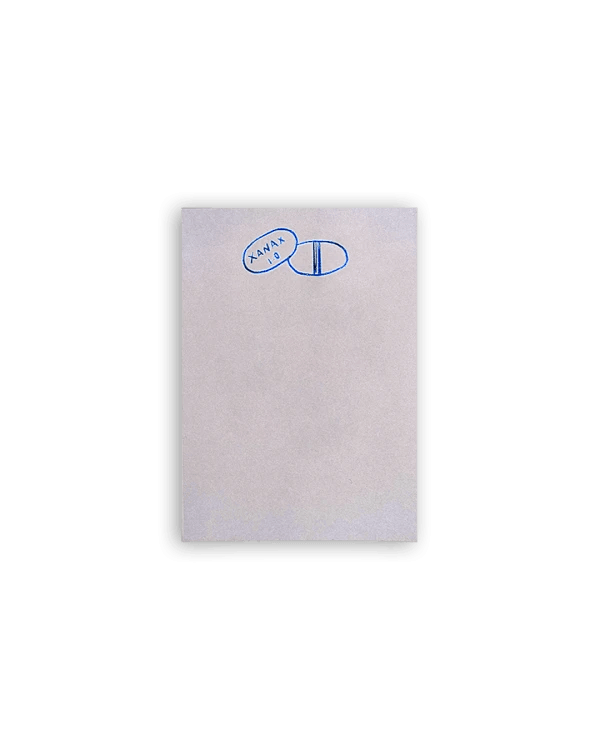 Xanax Notepad - Stationery