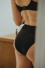 Culotte en lin noire ou blanche - 