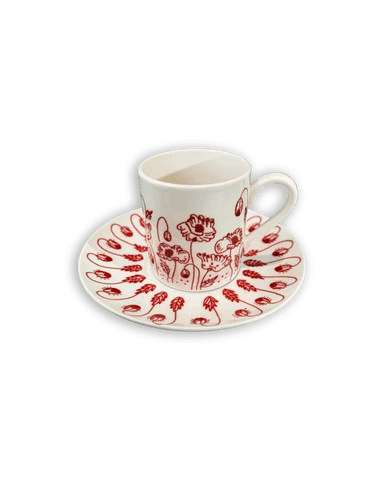 Poppy Coffee Cup - Tableware