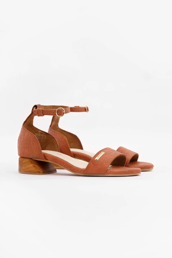 Chicago - Ankle Strap Heels - Canela