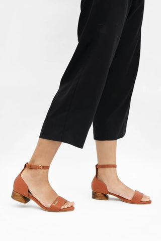 Chicago - Ankle Strap Heels - Canela