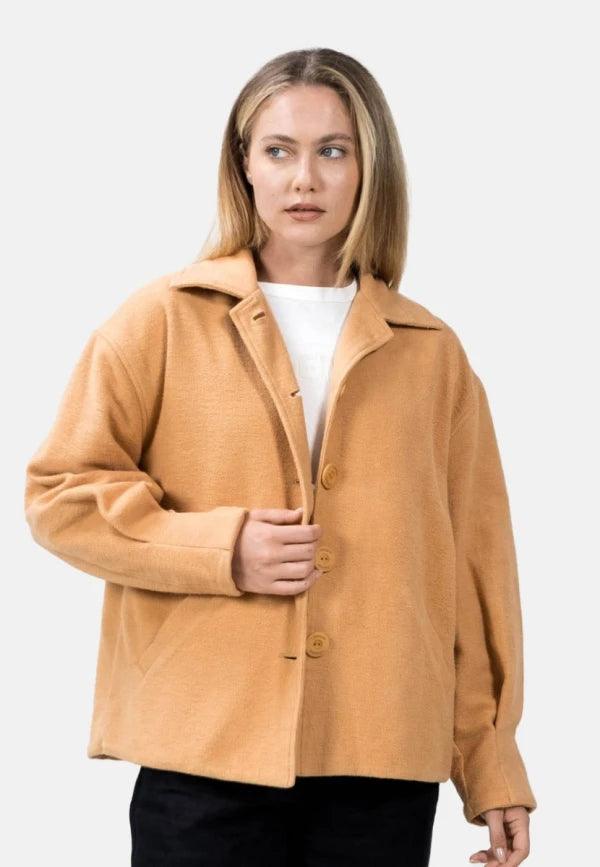 Malmö  - Cocoon Jacket- Doe