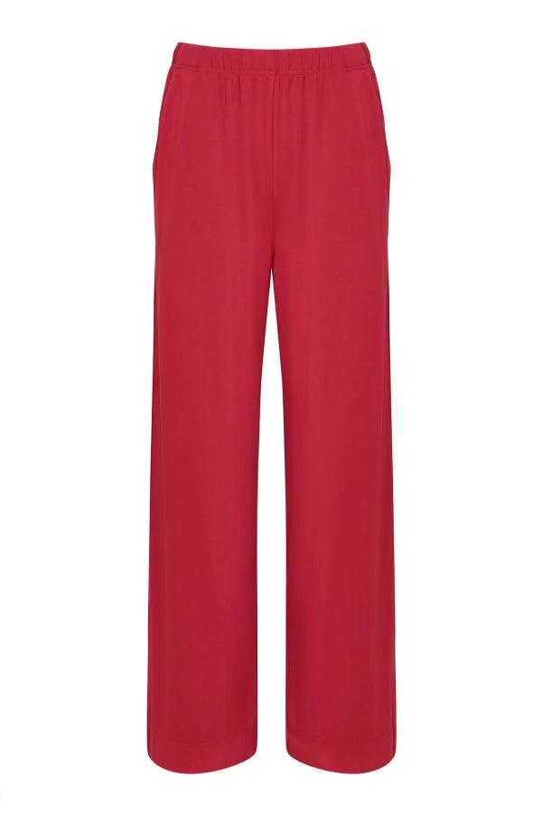 BINITA - Lenzing Pink Trousers