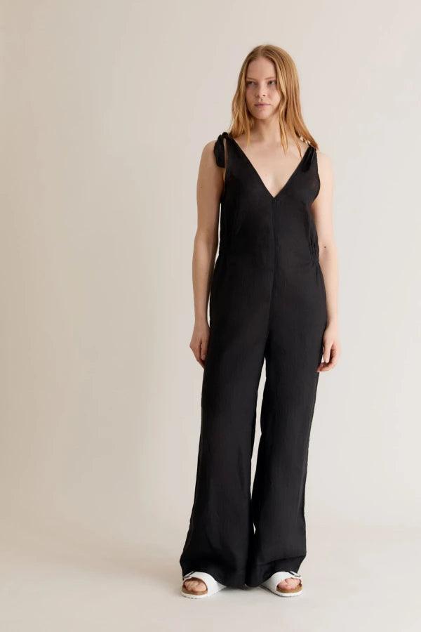 FLOSS - Line Black Jumpsuit