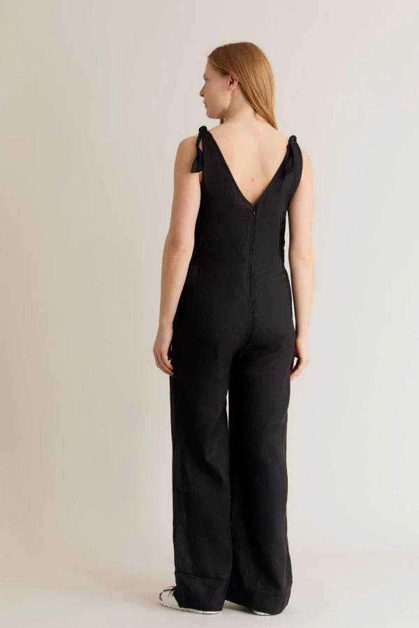 FLOSS - Line Black Jumpsuit