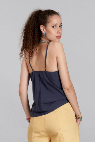 FREIDA - Rayon Navy Camisole