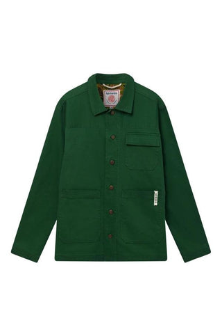 LANDON - Organic Cotton Jacket Forest Green