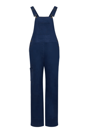 LENI - Cotton Dungarees Navy