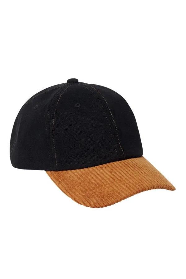 ROCKY Organic Cotton Cap Black & Tan