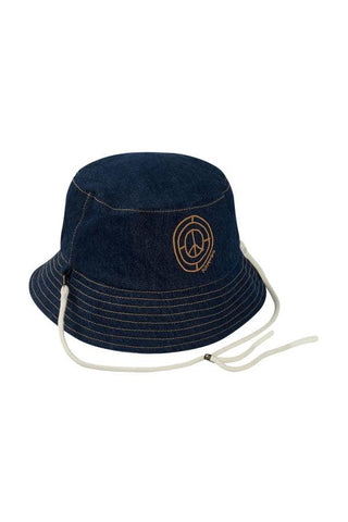 PETAL Reversable Organic Denim Bucket Hat