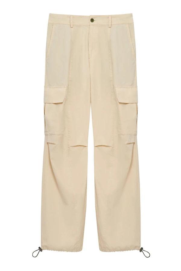 JAMIE - Organic Cotton Trouser Putty