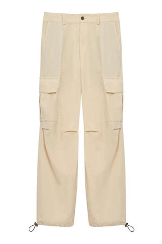 JAMIE - Organic Cotton Trouser Putty