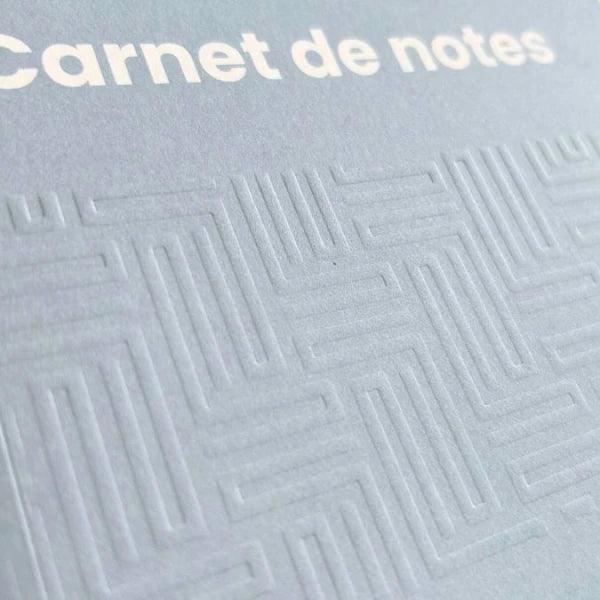 Carnet A5 bleu