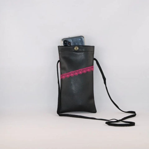 Etui à téléphone en alter-cuir de raisin