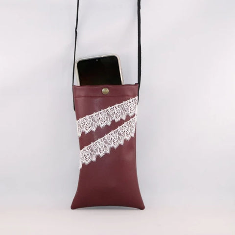 Etui à téléphone en alter-cuir de raisin