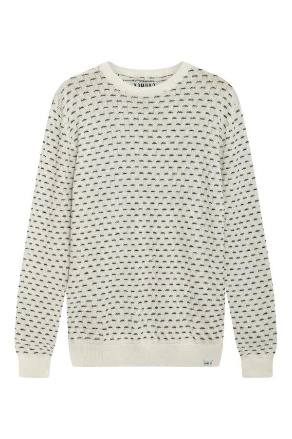 HASAN - Linen Jumper White