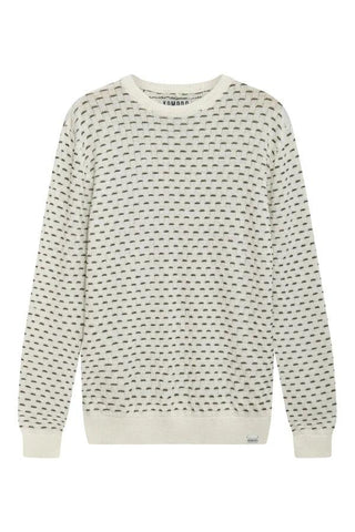 HASAN - Linen Jumper White