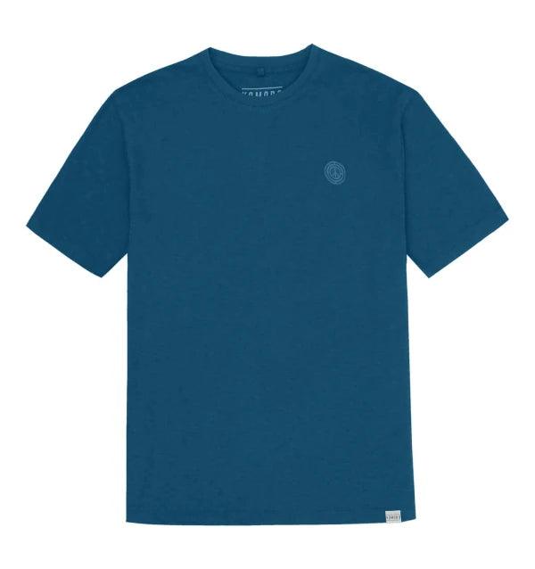 KIN - GOTS Organic Cotton Tee Teal  Blue