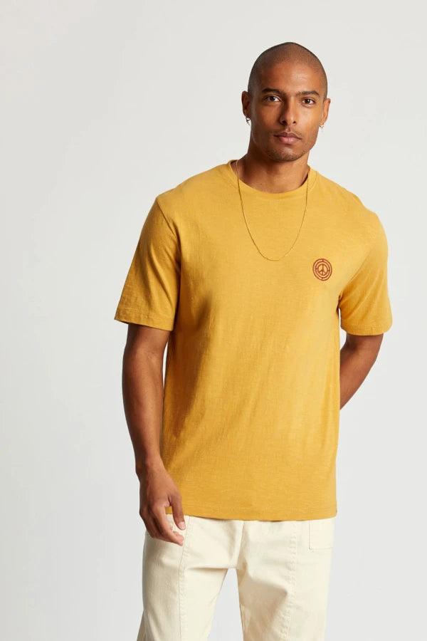 KIN Mens GOTS Organic Cotton Tee - Honey