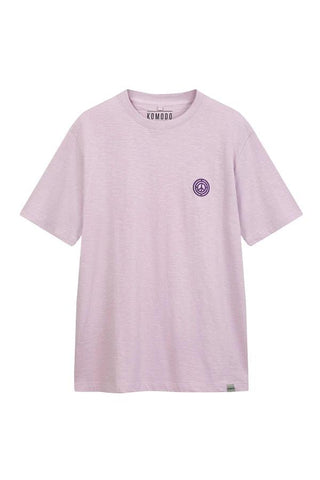 KIN Mens GOTS Organic Cotton Tee - Lavender Pink