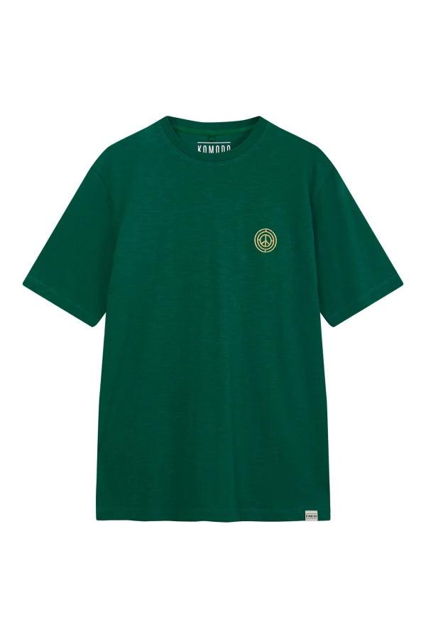 KIN Tee Mens GOTS Organic Cotton - Teal Green