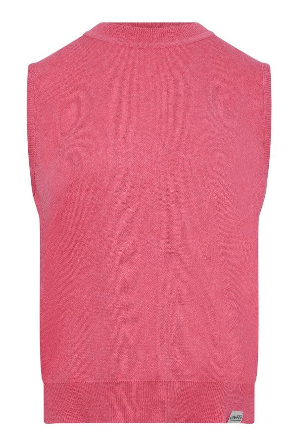 MILA - Organic Cotton Vest Pink