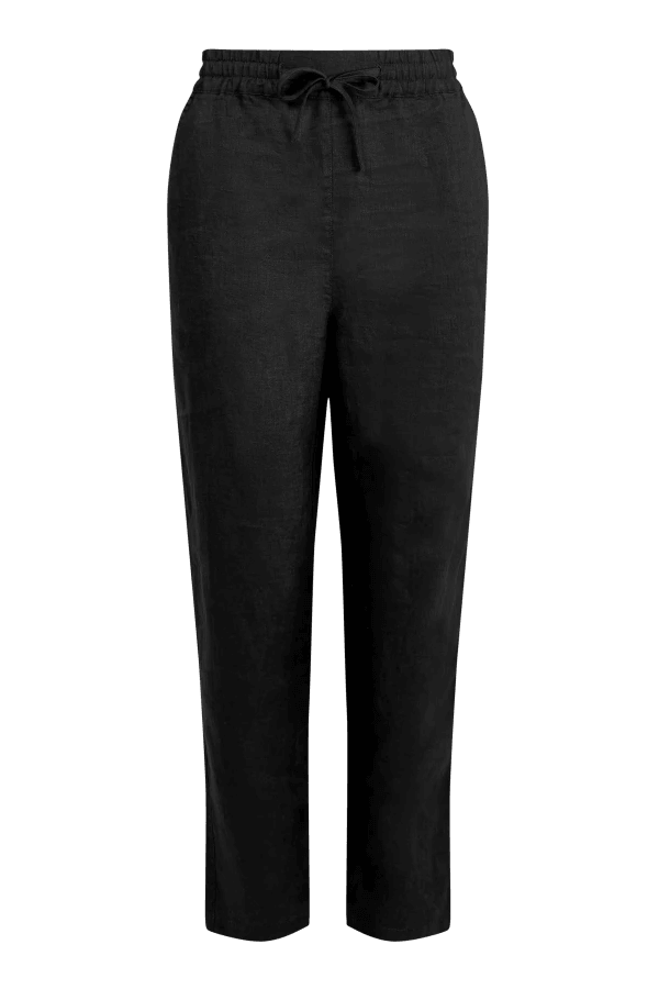 RAMA - Linen Trousers Black