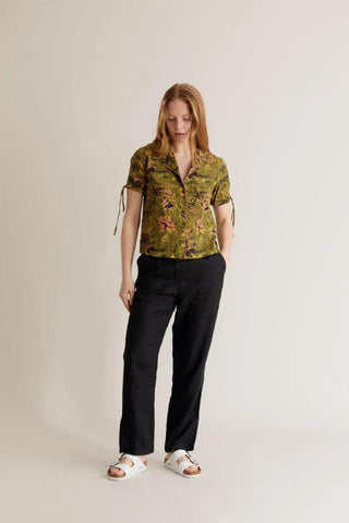 RAMA - Linen Trousers Black