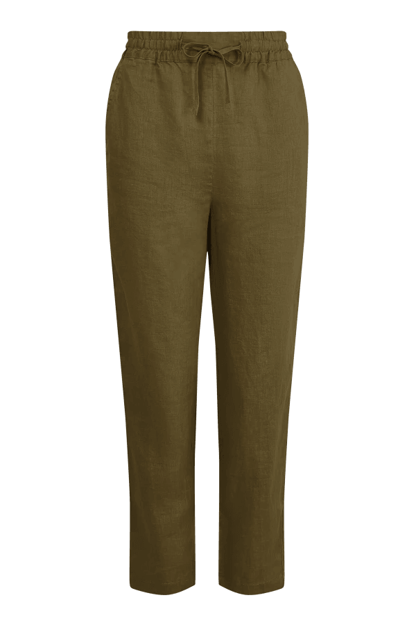 RAMA - Linen Trousers Khaki