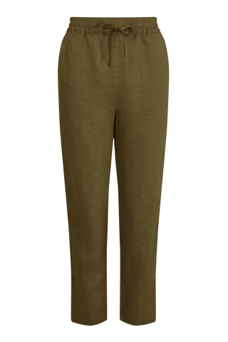 RAMA - Linen Trousers Khaki