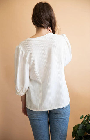 Blouse Aster blanche