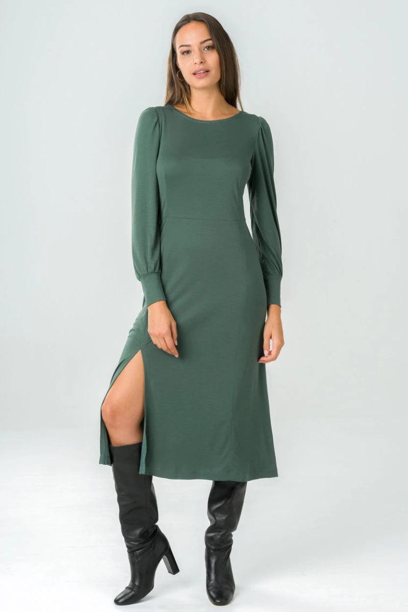 Robe Victoria verte ML