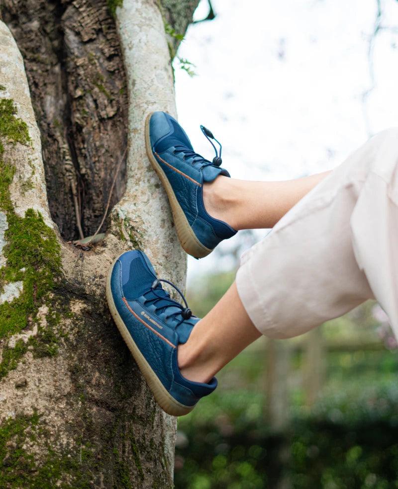 Minimal Navy Vegan Barefoot Sneakers