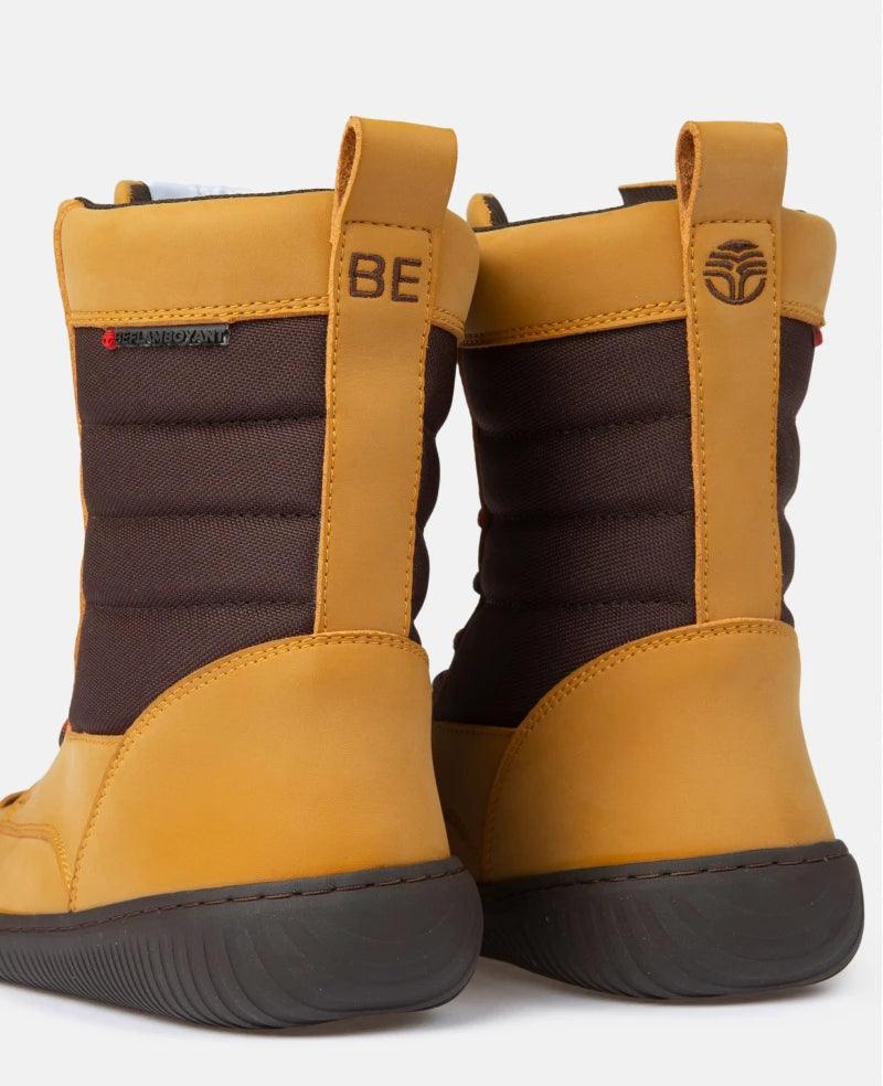 Minimal Yellow Vegan Barefoot Boots