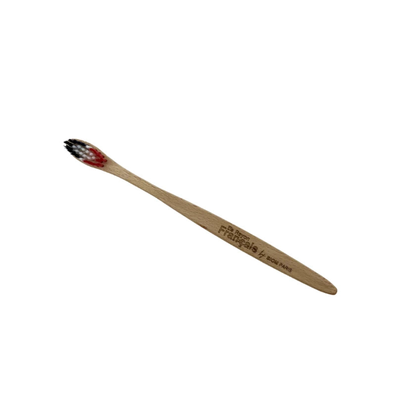 Brosse à dents en bois – plus responsable et recyclable, 100% fabriquée en France