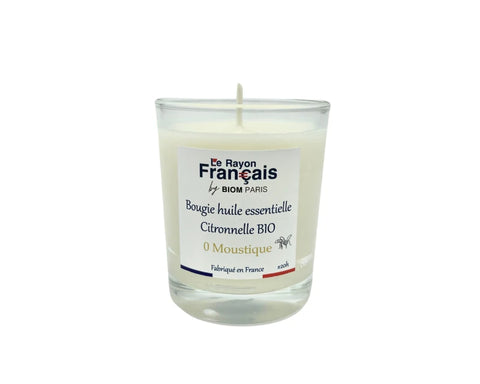 Bougie Naturelle, 100% Fabriquée en France