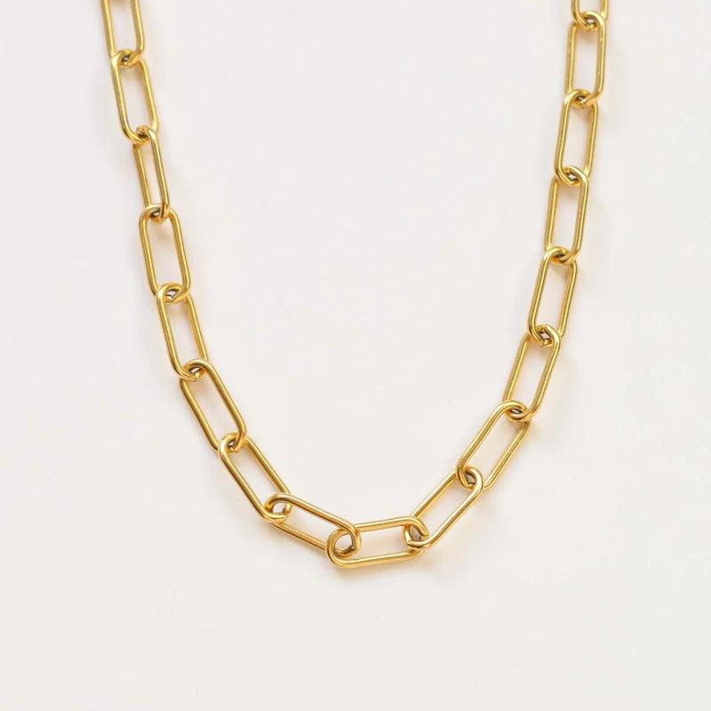 Collier chaîne trombone