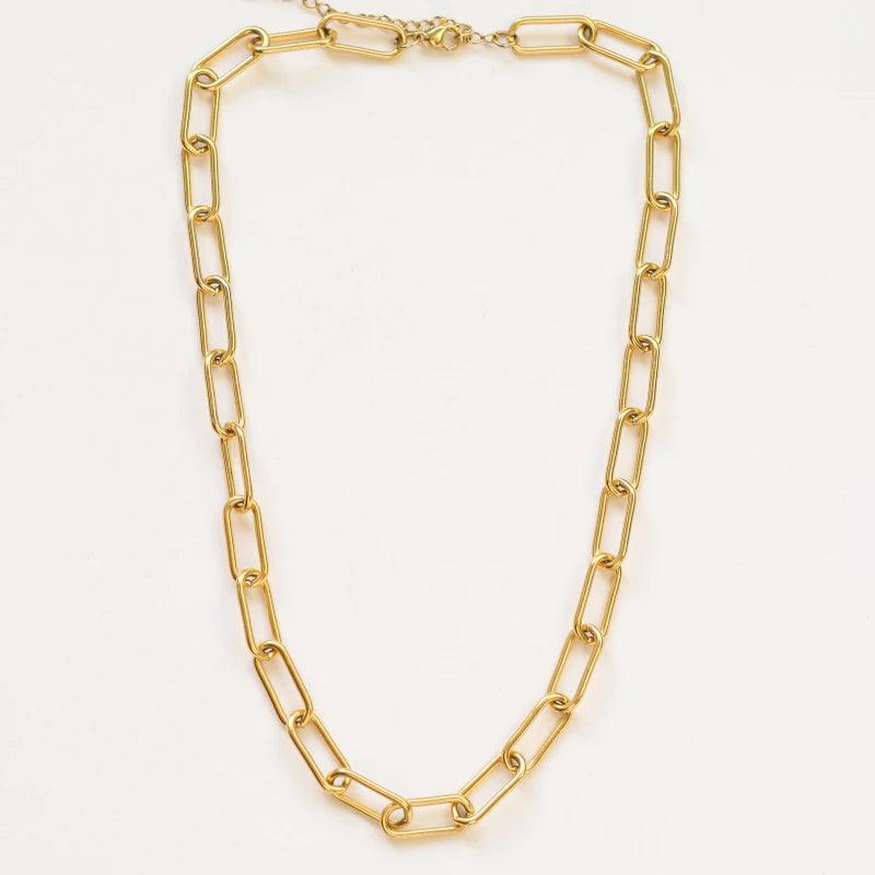 Collier chaîne trombone