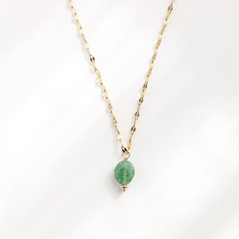 Collier scintillant Aventurine