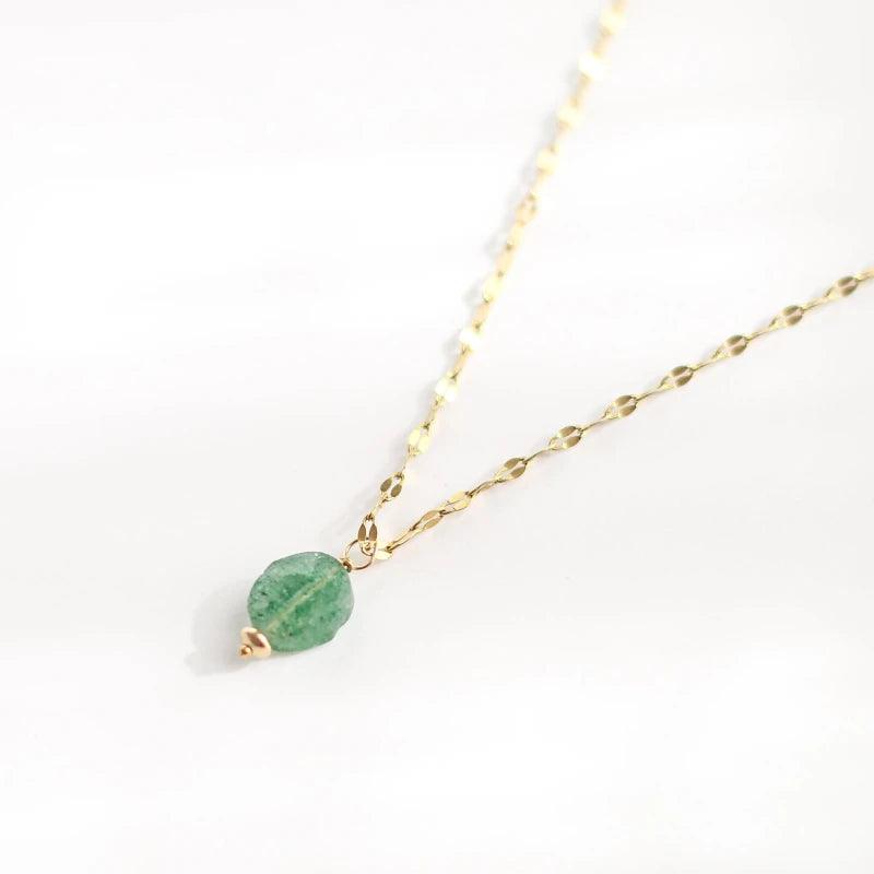 Collier scintillant Aventurine