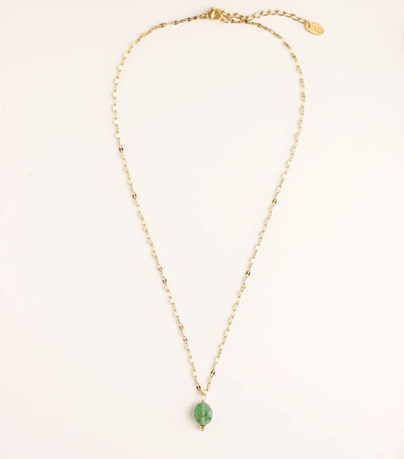 Collier scintillant Aventurine