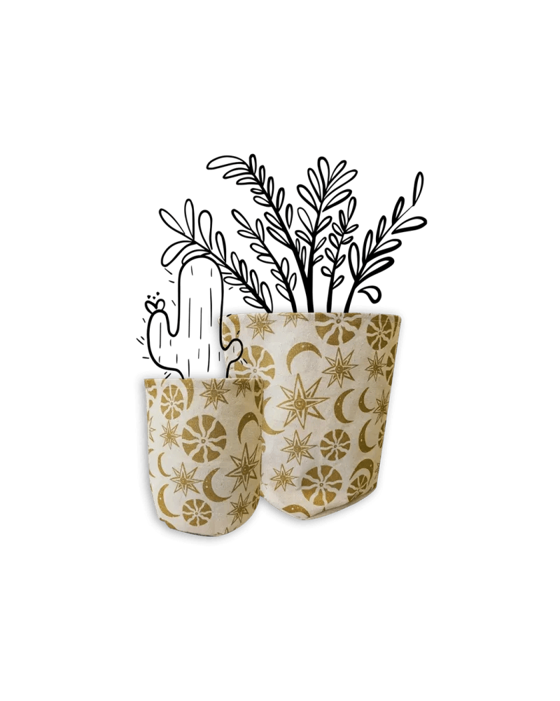 Astres Textile Planters