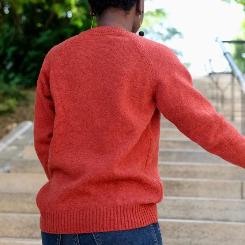 Le pull col rond mixte 100% recyclé | Fabriqué en France