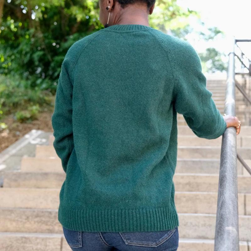 Le pull col rond mixte 100% recyclé | Fabriqué en France